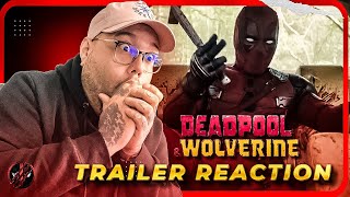 MARVELS DEADPOOL amp WOLVERINE TRAILER REACTION [upl. by Balthasar]