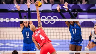 ALL quotMEGA RALLYquot of Italy  Turkiye in VNL  Volleyball Nations League 2024 [upl. by Laureen290]