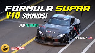 Formula Supra V10 World Time Attack Challenge raw engine sounds WTAC 2023 [upl. by Omar46]