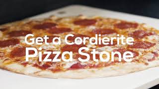 Cordierite Pizza Stone  BBQ Hack [upl. by Yasibit622]