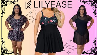 Swimdress Haul  LILYEASE [upl. by Massey902]