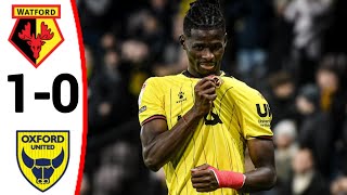 Watford vs Oxford United 10 All Goals and Extended Highlights [upl. by Treva]