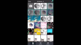 PicCollage How To Set Photo as Background 2 Ways [upl. by Goren]