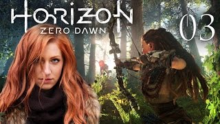 Horizon Zero Dawn 03  Die Jagd beginnt ◆ Lets Play [upl. by Ahseinaj]