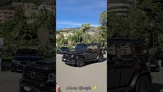 Monacolifestyle monaco maffia gclass mansory lifestyle shorts shortvideo short mercedes [upl. by Ellehcirt]