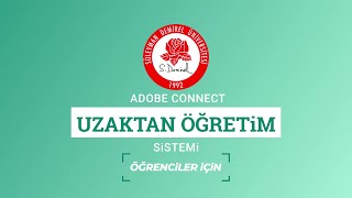 SDÜ Uzaktan Öğretim Süreci İçin Öğrencilere Yönelik Bilgilendirme [upl. by Harms705]