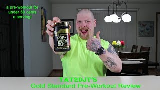 Gold Standard Pre Workout fruit punch Review and first impression [upl. by Baese51]