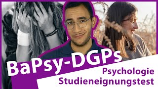 BaPsyTest  Bachelor Psychologie Studieneignungstest  Alles was du wissen musst 2024 bapsy [upl. by Racklin]