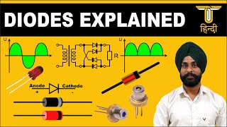 DIODES EXPLAINED  HOW DIODES WORK  TYPES OF DIODES [upl. by Henrik]