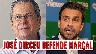 José Dirceu do PT quebra o silêncio e defende Pablo Marçal [upl. by Leeanne]