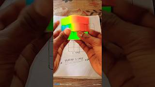 3x3 RUBIKS CUBE EASY TRICK VIRAL TRENDING SHORTS [upl. by Bertie]