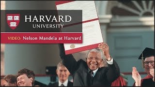 Nelson Mandela at Harvard [upl. by Emsmus]