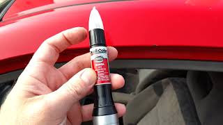 The 99p ebay car paint scratch repair pen Test and review [upl. by Ayisan]