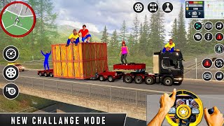 Heavy truck cargo driving sim  truck games for android  truck game 3d  truck game offline 2 [upl. by Landes]