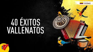 40 Grandes Éxitos Del Vallenato  Sentir Vallenato [upl. by Lynus111]