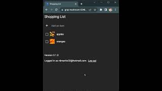 Shopping List App With Bing Image Search [upl. by Kiker]