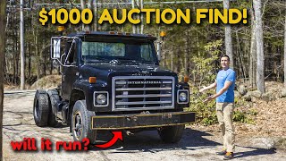 I Bought an International Harvester Medium Duty Truck at Auction for Only 1000 [upl. by Atinele]