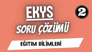 Ekys Karşık soru çözümü  2DeğerlerEtik [upl. by Meehan823]