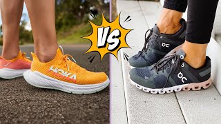 Hoka Vs On Cloud Shoes for Walking Which is Best [upl. by Mushro995]