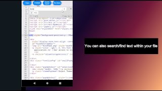 Open and edit text file on Android device [upl. by Schnur]