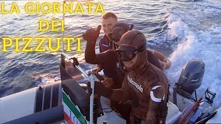 Pescasub LA GIORNATA DEI PIZZUTI  Spearfishing [upl. by Salokcin]