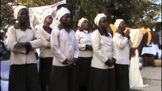 Zimbabwe Catholic Ndebele Songs  Ungcwele Ungcwele [upl. by Heshum]