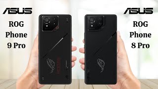 Asus ROG Phone 9 Pro Vs Asus ROG Phone 8 Pro  Full Comparison 2024 [upl. by Vanhomrigh]