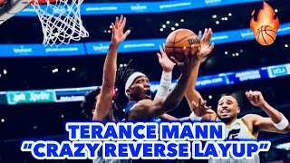 Terance Mann CRAZY reverse LAYUP [upl. by Liban]