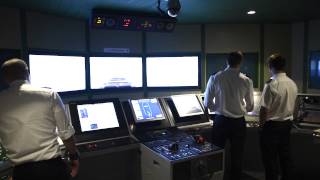 Bridge and Engine Room Simulators  Warsash Maritime Academy [upl. by Notna]