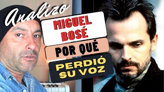 MIGUEL BOSÉ  EVOLUCIÓN DE SU VOZ  ¿POR QUÉ LA PERDIÓ  ANÁLISIS [upl. by Alberto]