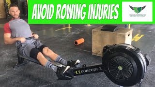 3 Tips To Avoid Rowing Injuries [upl. by Atinauq]