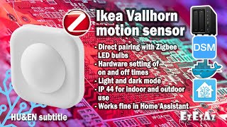 59 Ikea VALLHORN motion sensor integration in Home Assistant and direct binding with a LED bulb [upl. by Gustafson]