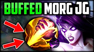 BUFFED MORGANA JUNGLE IS A BEAST Best BuildRunes Morgana Jungle Guide S13 League of Legends [upl. by Falo356]