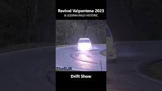 Revival Valpantena  Lessinia Historic Rally 2023 Drift Show rally historicrally drifting [upl. by Adnomar]