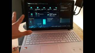 como formatear laptop ASUS x543ba x540 x515 x541 como instalar windows [upl. by Negam]