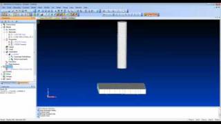 Impact Analysis 1  Femap NEi Nastran Nonlinear Analysis Demo Part 7 [upl. by Henry]