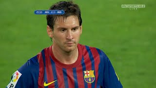 Messi Masterclass vs Real Madrid SuperCup 2011 English Commentary [upl. by Gulick]