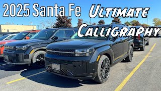 2025 Santa Fe Ultimate Calligraphy  Forest Green interior [upl. by Valry813]