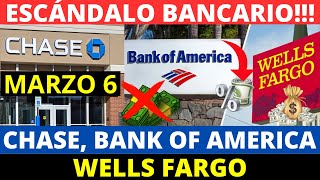 Escándalo bancario Chase Bank of America Wells Fargo  Howard Melgar [upl. by Arabela]