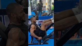 It’s LEG’s DAY 🦵🏿🦵🏿 motivation bodybuilding sports gym ufc workout legsworkout boxing [upl. by Alegre]