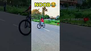 NOOB😂 VS PRO🔥 VS LEGEND 😱Jump cycle cycling cyclestunt video viralshorts shorts mtb stunt [upl. by Buhler]