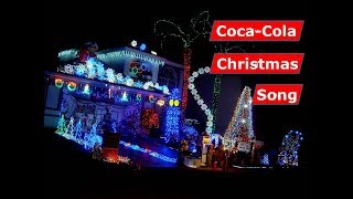 65000 LED Christmas Lights Dance CocaCola Christmas Song Wonderful Dream Holidays Are Coming [upl. by Keil]