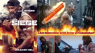 Live interview with Actor Daniel Stisen from THE SIEGE 2023 [upl. by Namrac]