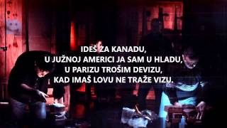 THCF feat COBY  IDEŠ ZA KANADU TEKST [upl. by Jada]