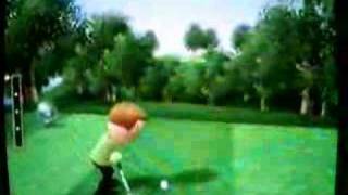 Wii Sports Golf Hole in One german [upl. by Meeharbi]