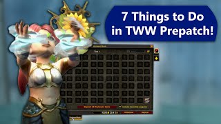 7 Things to Do in The War Within Prepatch [upl. by Adihsar195]