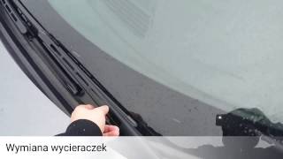 Citroen C5 jak wymienic wycieraczki how to replace wipers blade [upl. by Tadd]