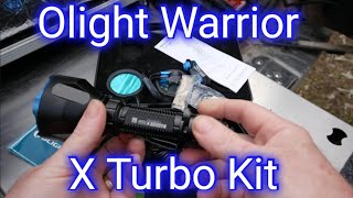 Olight warrior x turbo hunting kit review [upl. by Binni]