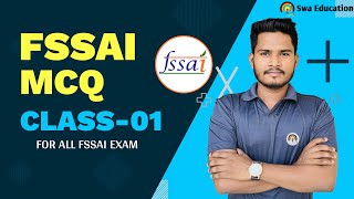 FSSAI MCQ CLASSES  MCQ CLASS01  FSSAI Assistant CFSO amp Technical Officer [upl. by Naj]