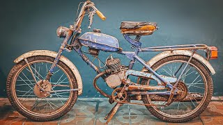 🚴‍♂️ Reviving an Old Moped in Just 30 Minutes Watch the Incredible Transformation ✨🔧 DIYMechanic [upl. by Namso]